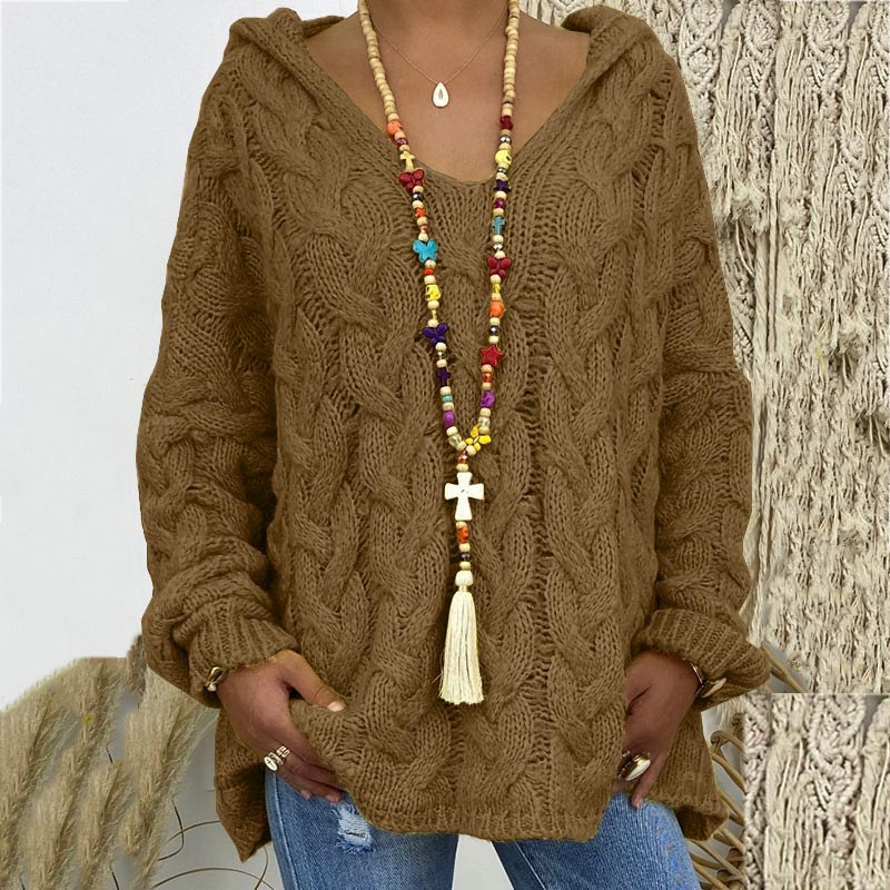 Nora - Pull doux col roulé automne femme