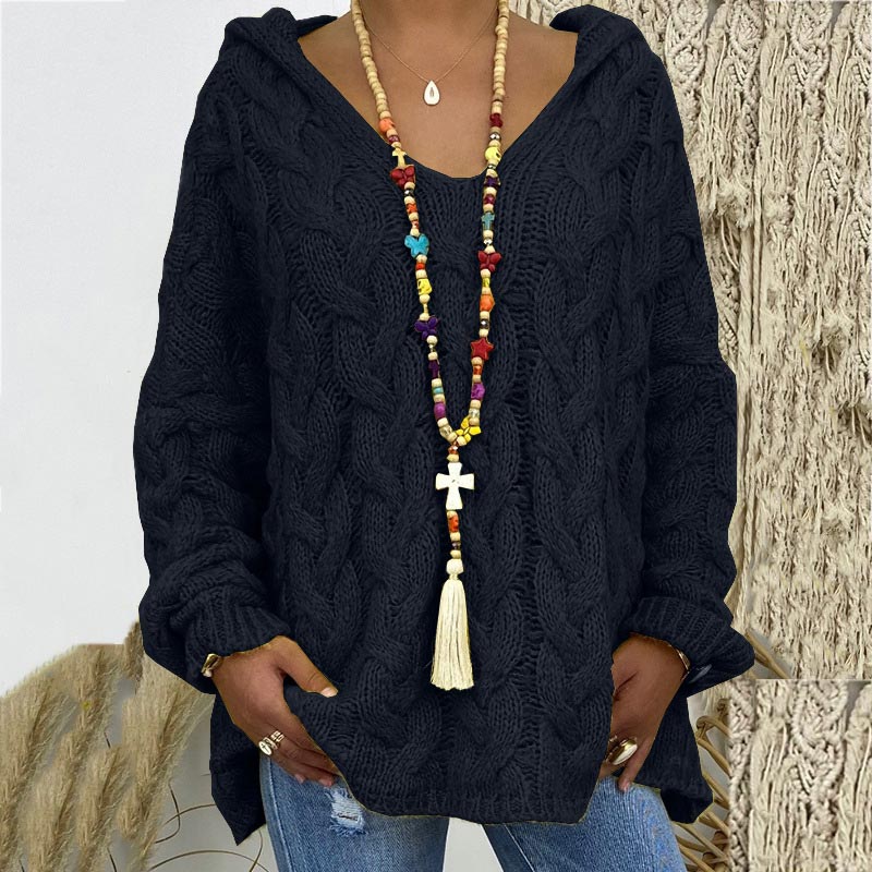 Nora - Pull doux col roulé automne femme