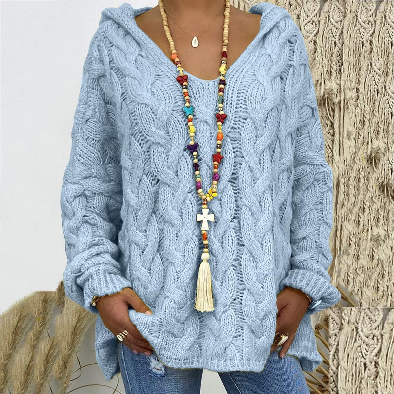 Nora - Pull doux col roulé automne femme