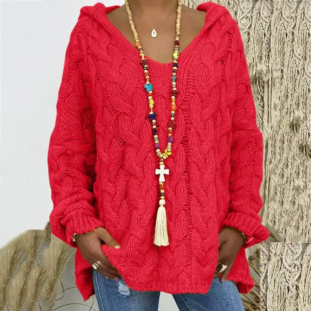 Nora - Pull doux col roulé automne femme