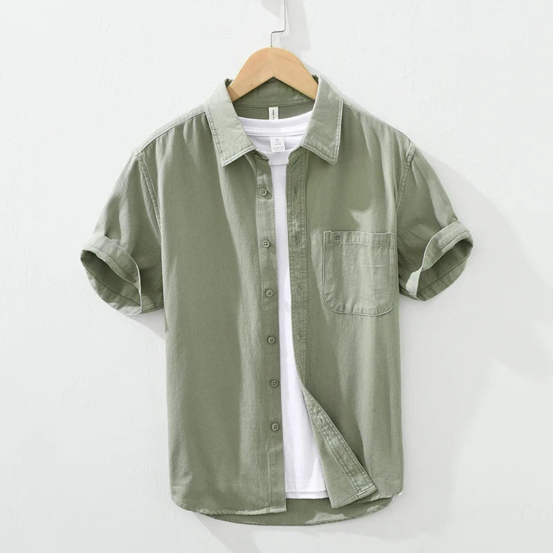 Nolan - Chemise à Manches Courtes - Confortable - Hommes