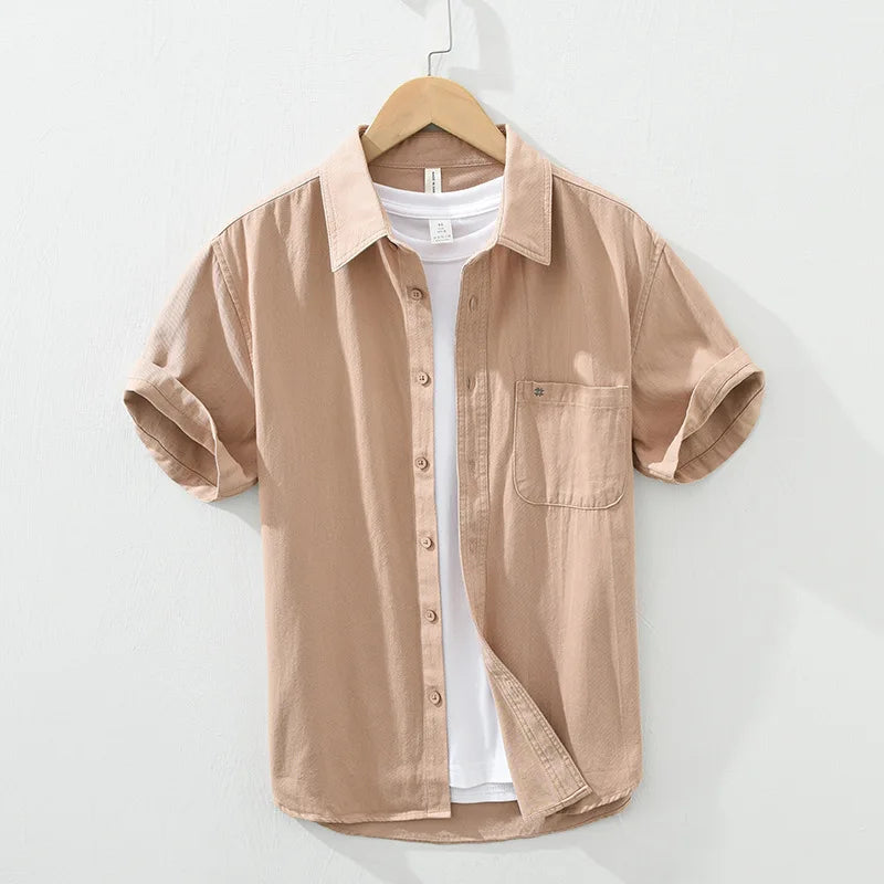 Nolan - Chemise à Manches Courtes - Confortable - Hommes