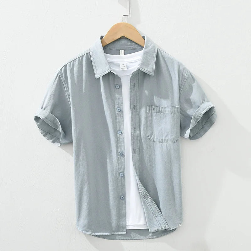 Nolan - Chemise à Manches Courtes - Confortable - Hommes