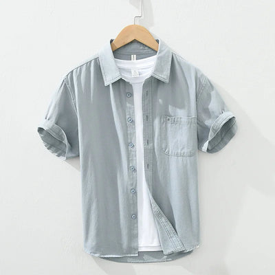 Nolan - Chemise à Manches Courtes - Confortable - Hommes