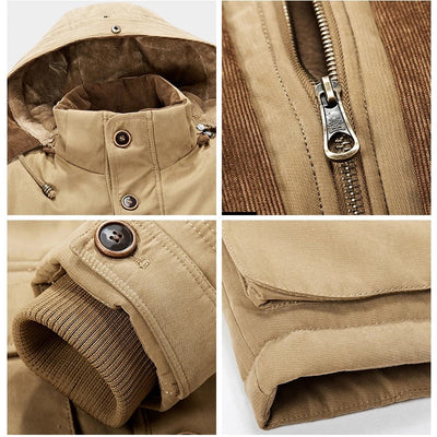 Jean - Manteau hommes d'hiver classique