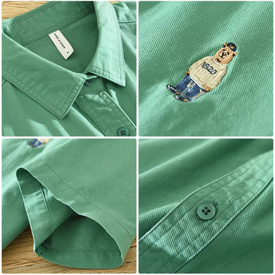 Hannes - Chemise à manches courtes - Décontracté - Hommes