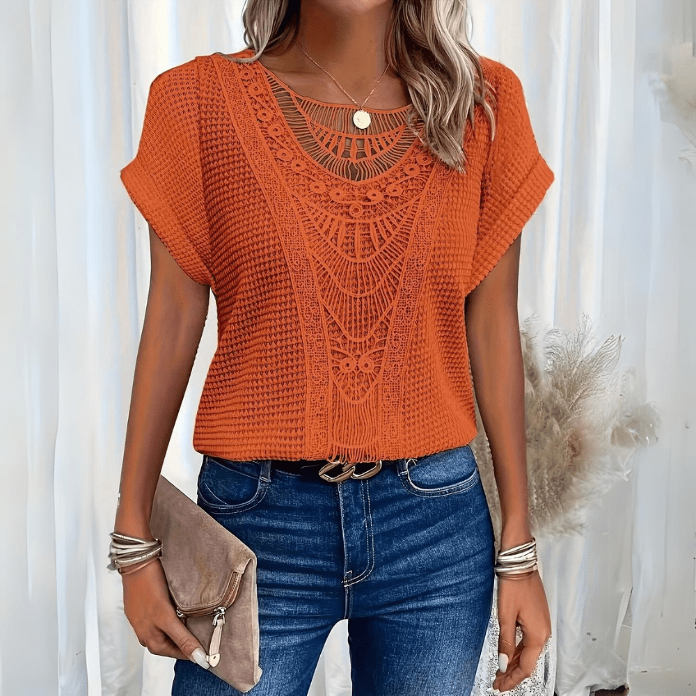 Karin™ | Blouse élégante de style Ibiza