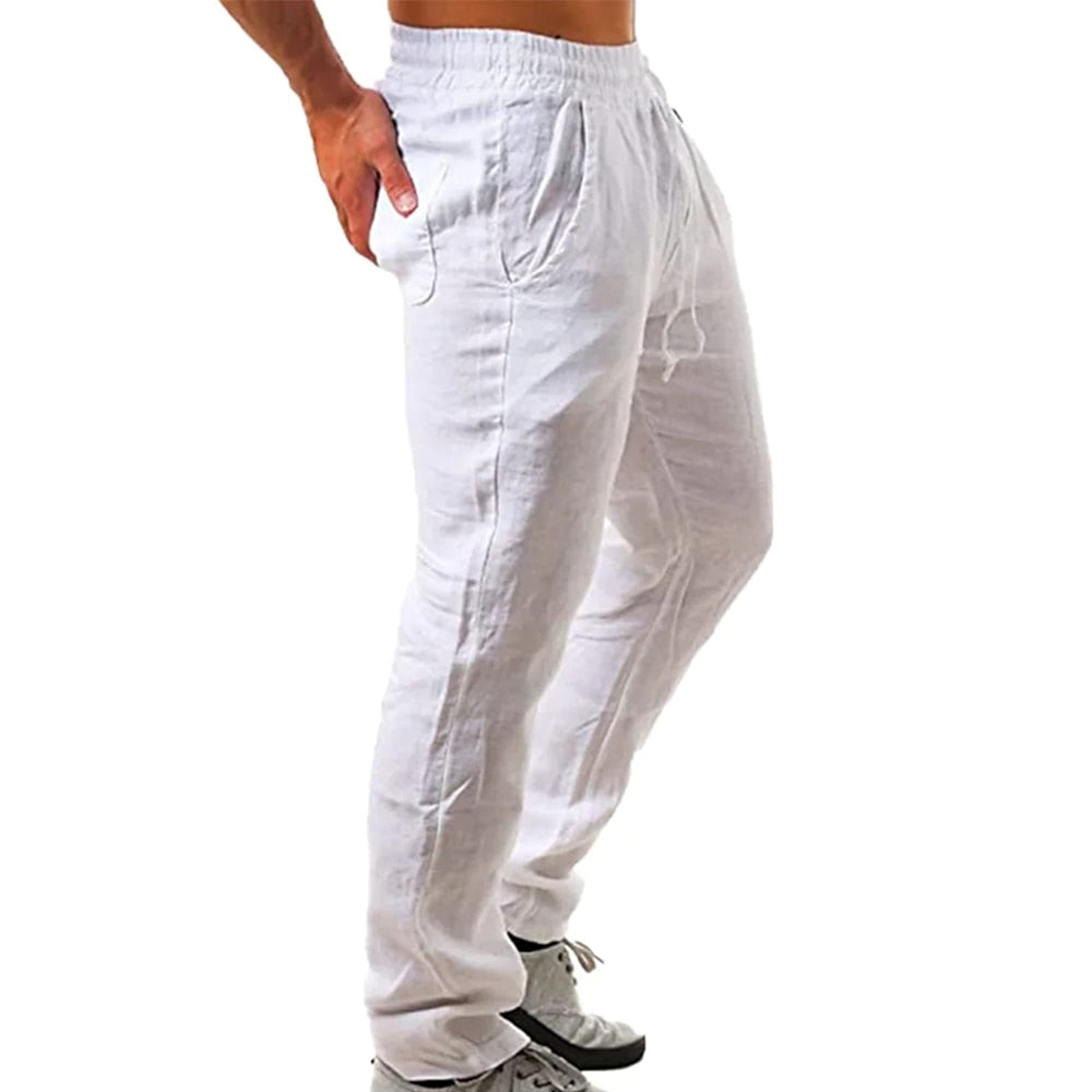 Bastien - Pantalon Homme lin respirant