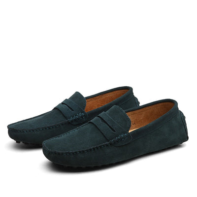 Gio - Mocassins Homme suède italiens