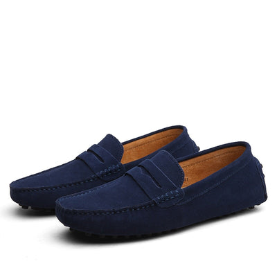 Gio - Mocassins Homme suède italiens