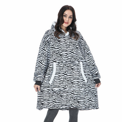 Mila - Pull femme plaid oversize
