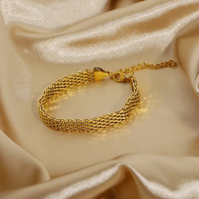 Bracelet Chaîne Dorée Imara
