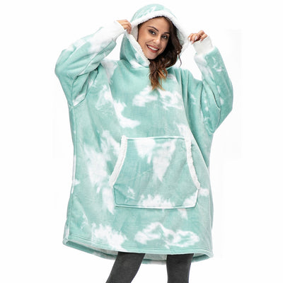 Mila - Pull femme plaid oversize