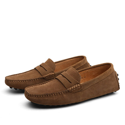 Gio - Mocassins Homme suède italiens