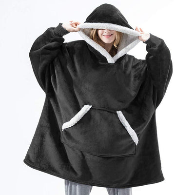 Mila - Pull femme plaid oversize