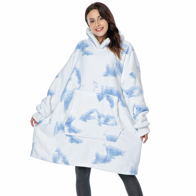Mila - Pull femme plaid oversize