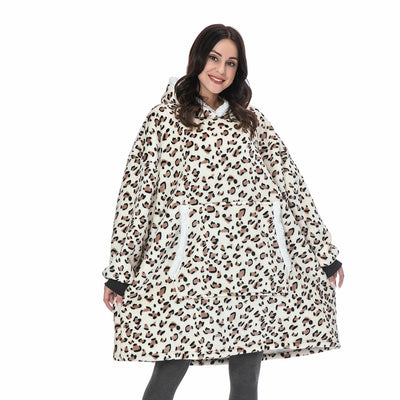 Mila - Pull femme plaid oversize