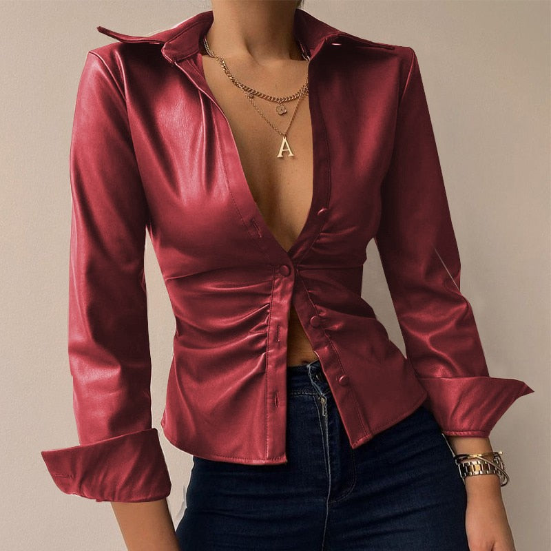 Clara - Blouse de Luxe pour Femmes - Coupe Flatteuse