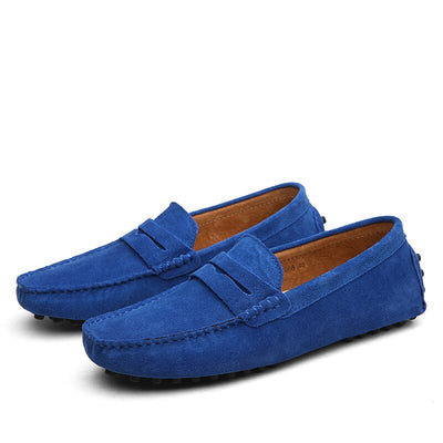 Gio - Mocassins Homme suède italiens