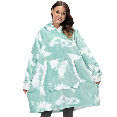 Mila - Pull femme plaid oversize