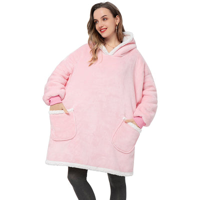 Mila - Pull femme plaid oversize