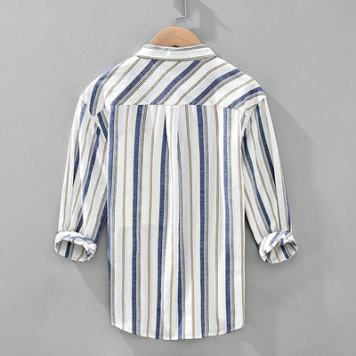 Barrett - Chemise Casual Rayée - Intemporelle - Hommes