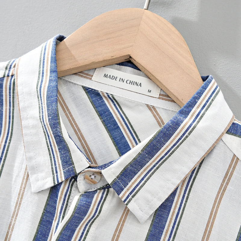 Barrett - Chemise Casual Rayée - Intemporelle - Hommes