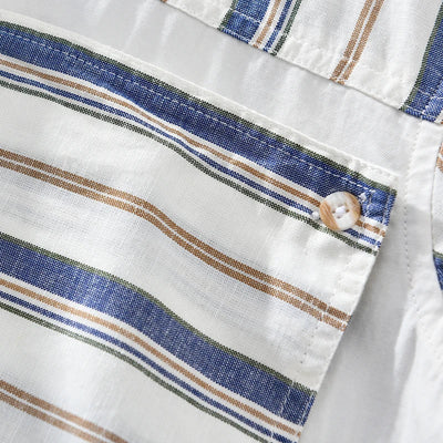 Barrett - Chemise Casual Rayée - Intemporelle - Hommes