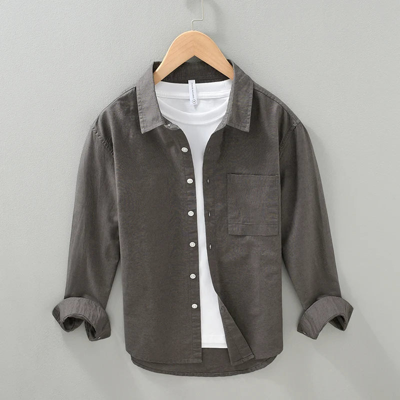 Dane - Chemise en lin - Décontracté - Hommes