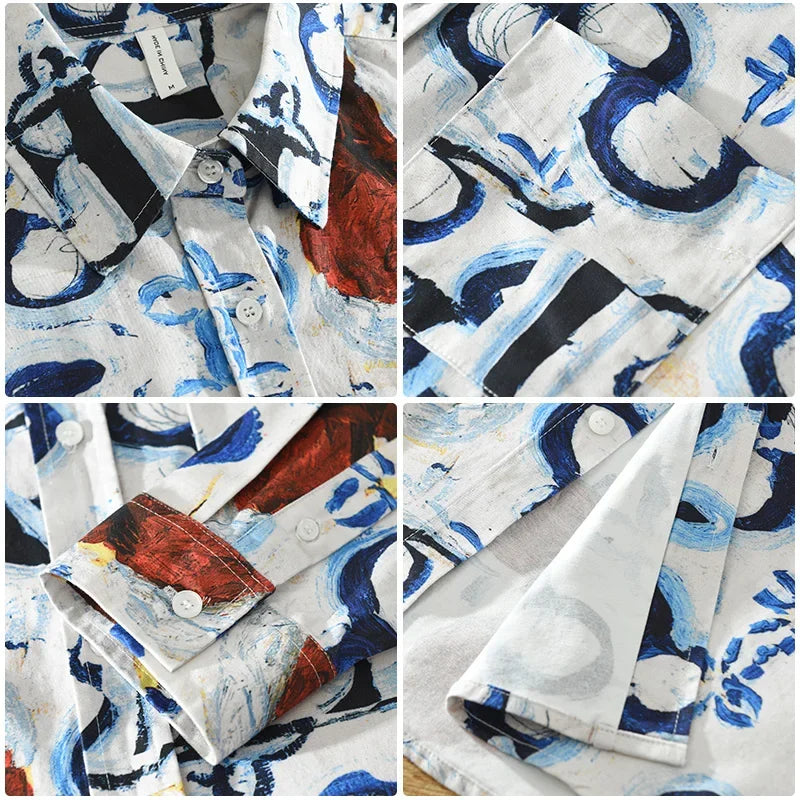 Faisal - Chemise en Coton - Élégant - Hommes