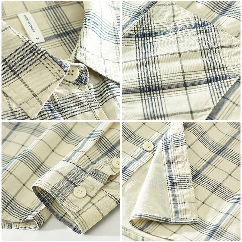 Vasco - Chemise à carreaux - Décontracté - Hommes