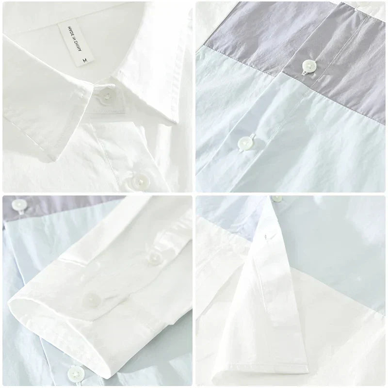 Carson - Chemise Patchwork - Moderne - Hommes