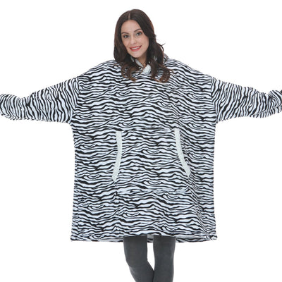 Mila - Pull femme plaid oversize