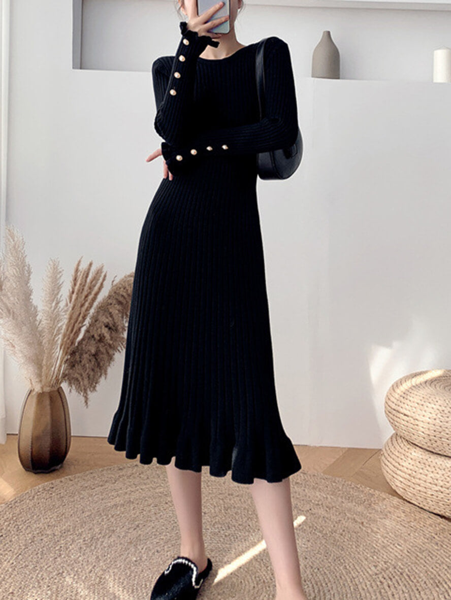 Vicky - Robe Midi Élégante - Coupe Bodycon - Femmes