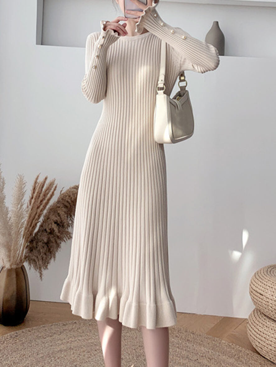 Vicky - Robe Midi Élégante - Coupe Bodycon - Femmes