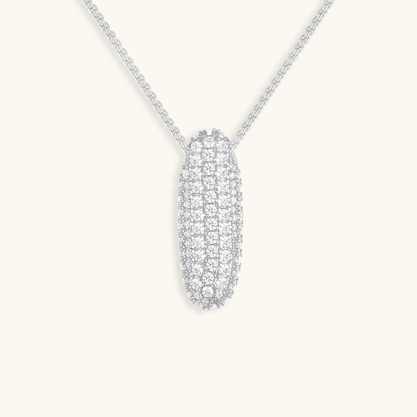 Collier Initiale Diamant – Bubble
