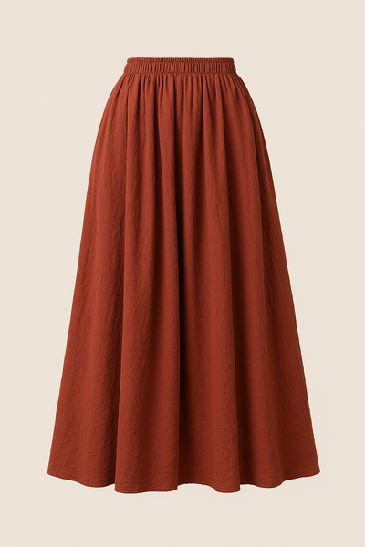 Inessa | Jupe maxi d'été en lin
