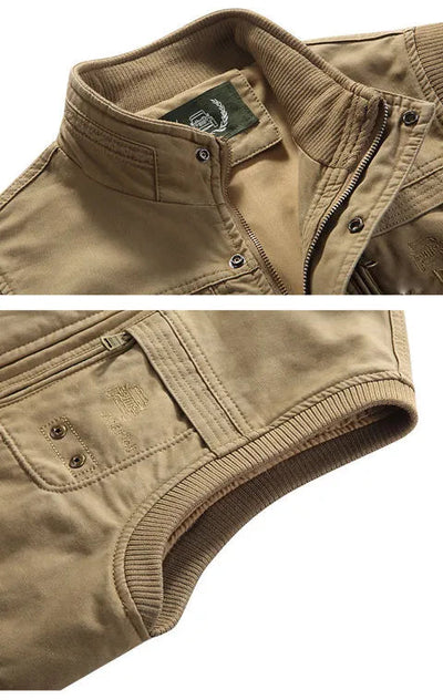 Bruno - Gilet homme multi-poches pratique