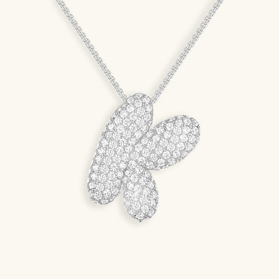 Collier Initiale Diamant – Bubble