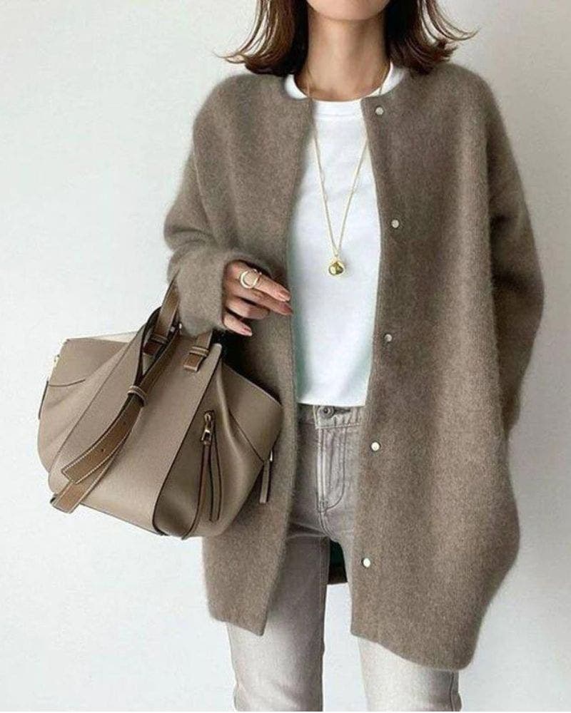 Marie - Cardigan élégant automne femme