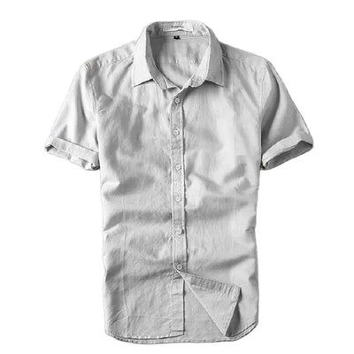 Emmerik - Chemise en lin - Décontractée - Hommes