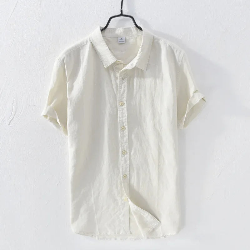Emmerik - Chemise en lin - Décontractée - Hommes