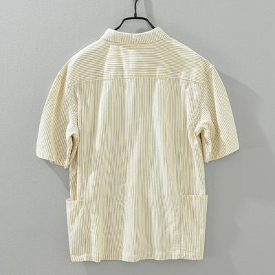 Hudson - Chemise décontractée à rayures - Respirante - Hommes