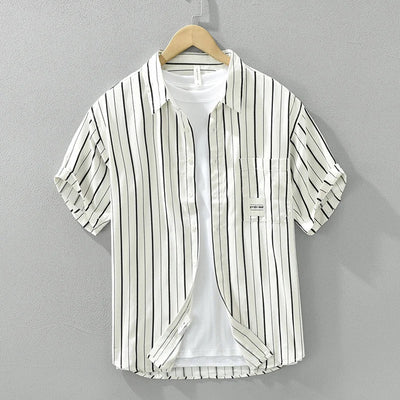 Lasse - Chemise Rayée Classique - Intemporelle - Hommes