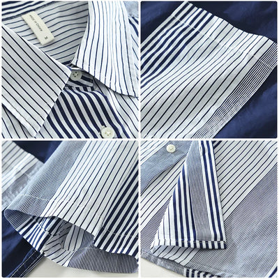 Huib - Chemise Rayée - Élégance Décontractée - Hommes