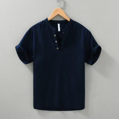 Alois - Chemise en Lin - Décontractée - Respirante - Hommes