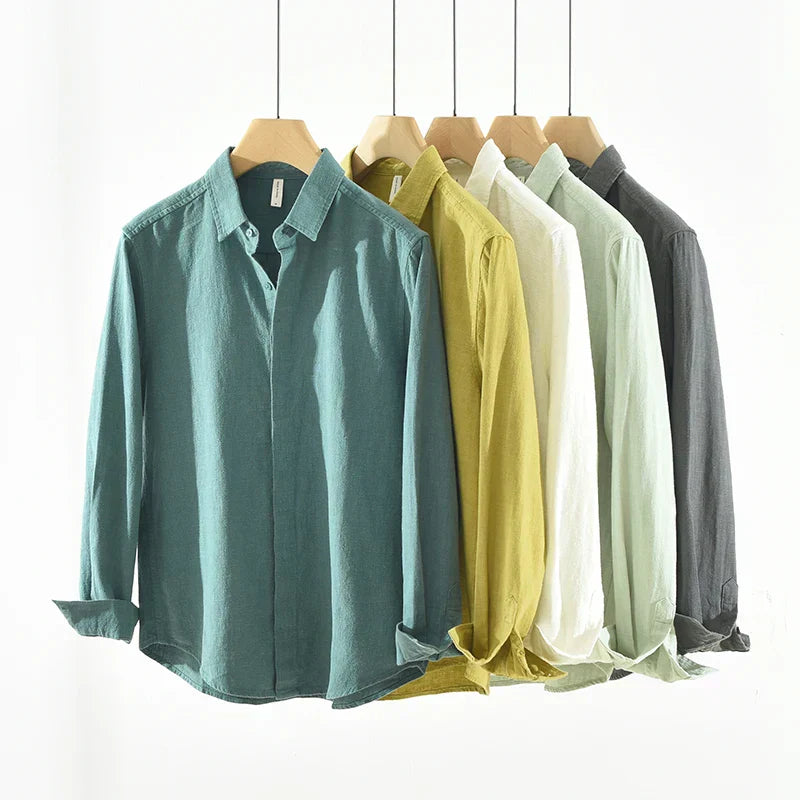 Josh - Chemise en lin - Respirant - Hommes