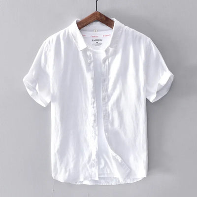 Preston - Chemise en lin décontractée - Intemporelle - Hommes