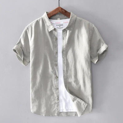 Preston - Chemise en lin décontractée - Intemporelle - Hommes
