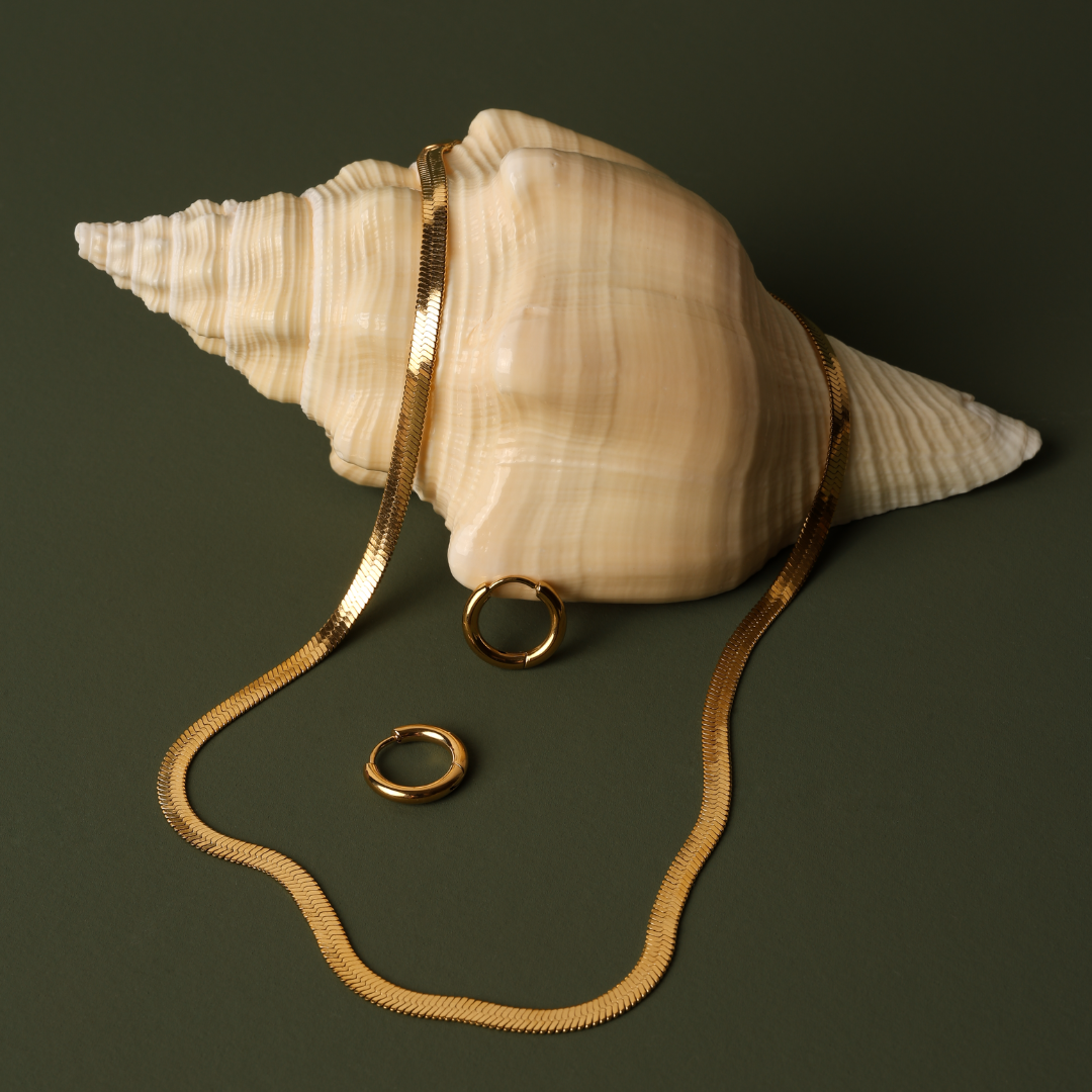 Ras-du-cou “Kauai” en maille chevron